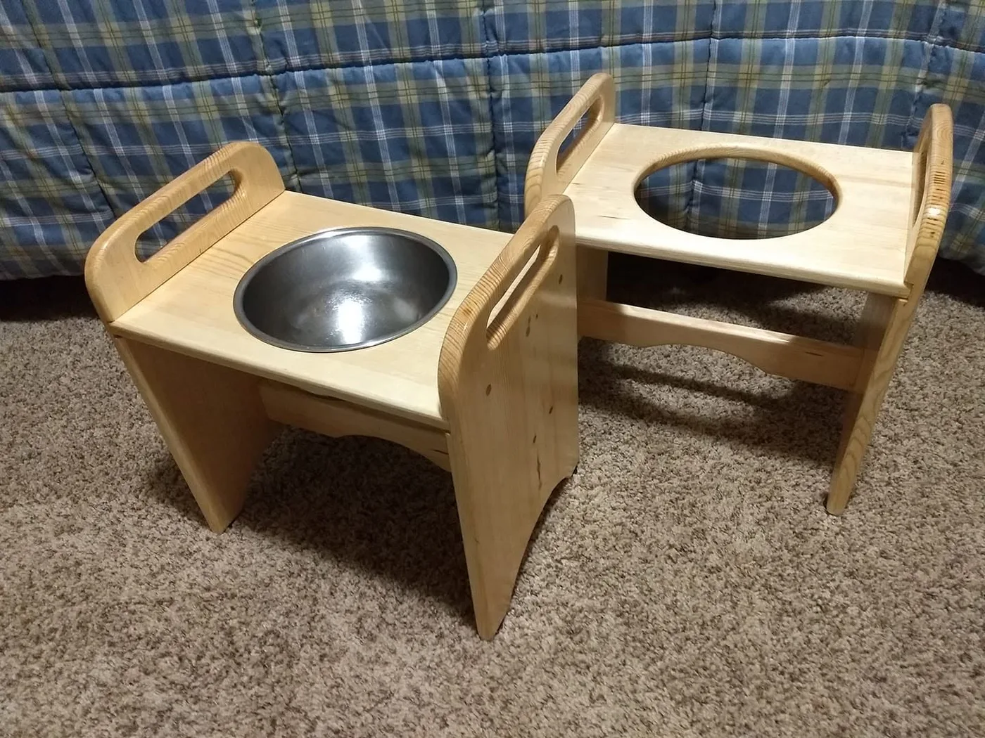Custom Dog Feeder Stands